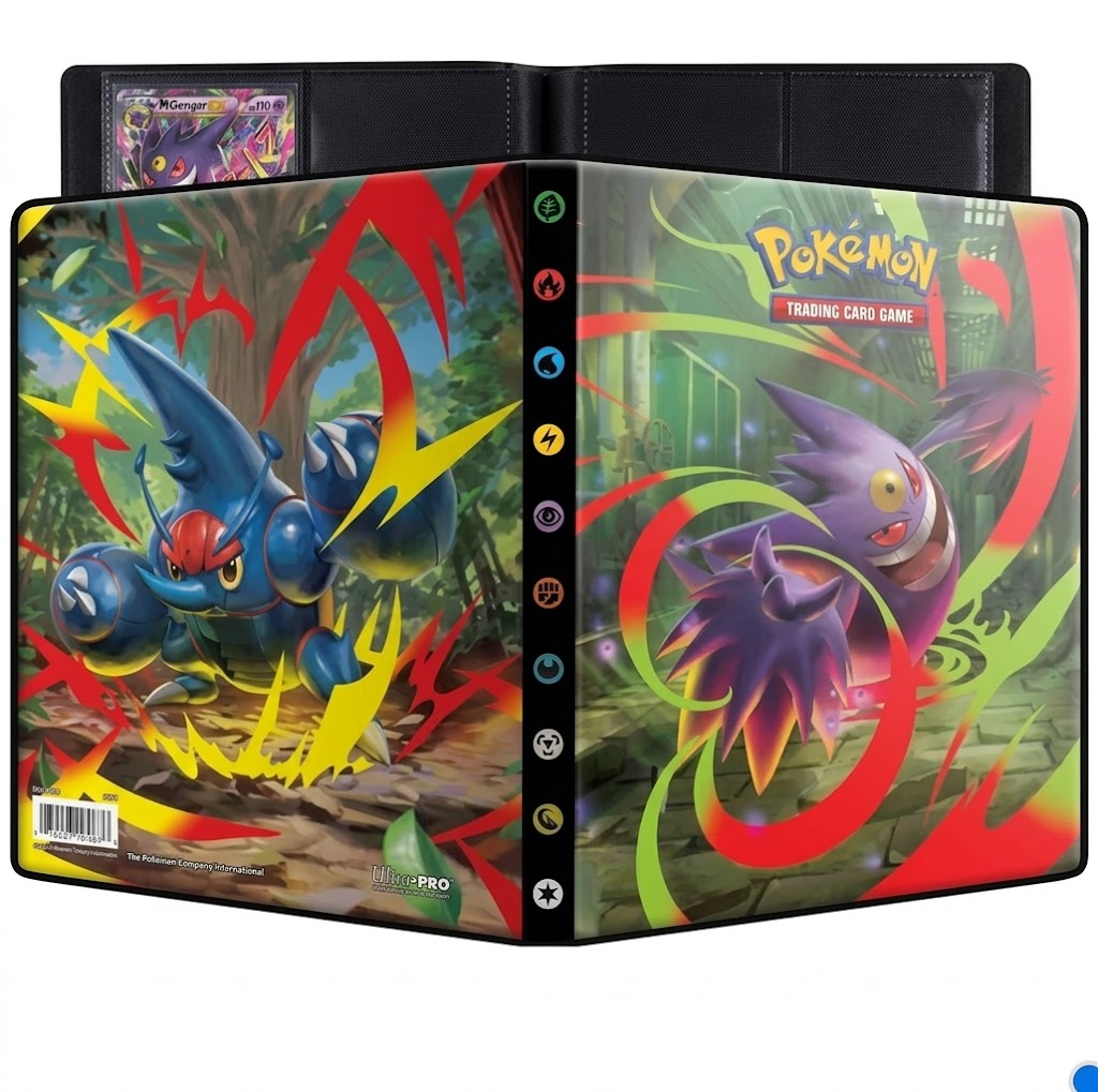 Phantasmal Flames Album | 4-Pocket 80-Card Binder