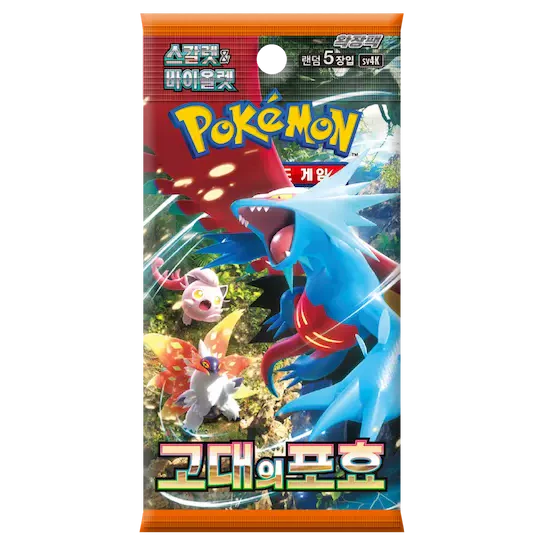Booster Box Ancient Roar | POKÉMON | Korean