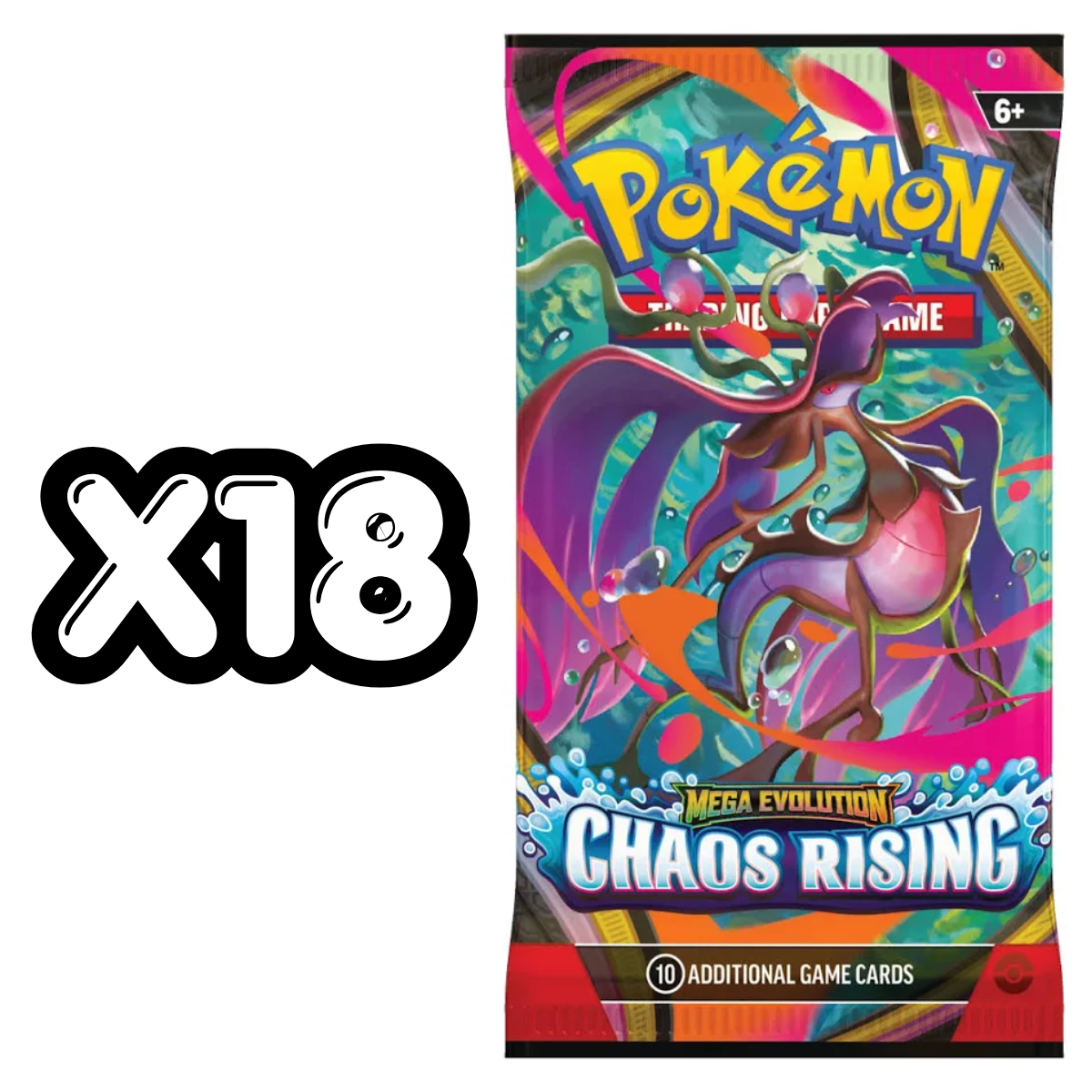 Chaos Rising Booster Box (18 Boosters)