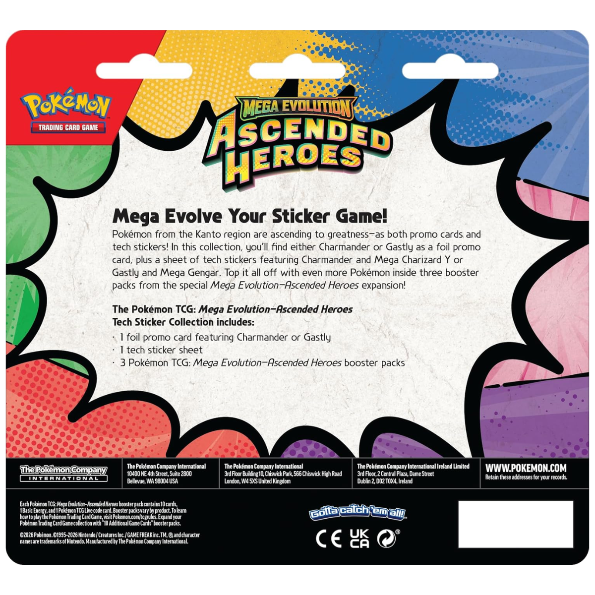 Ascended Heroes: Tech Sticker Collection