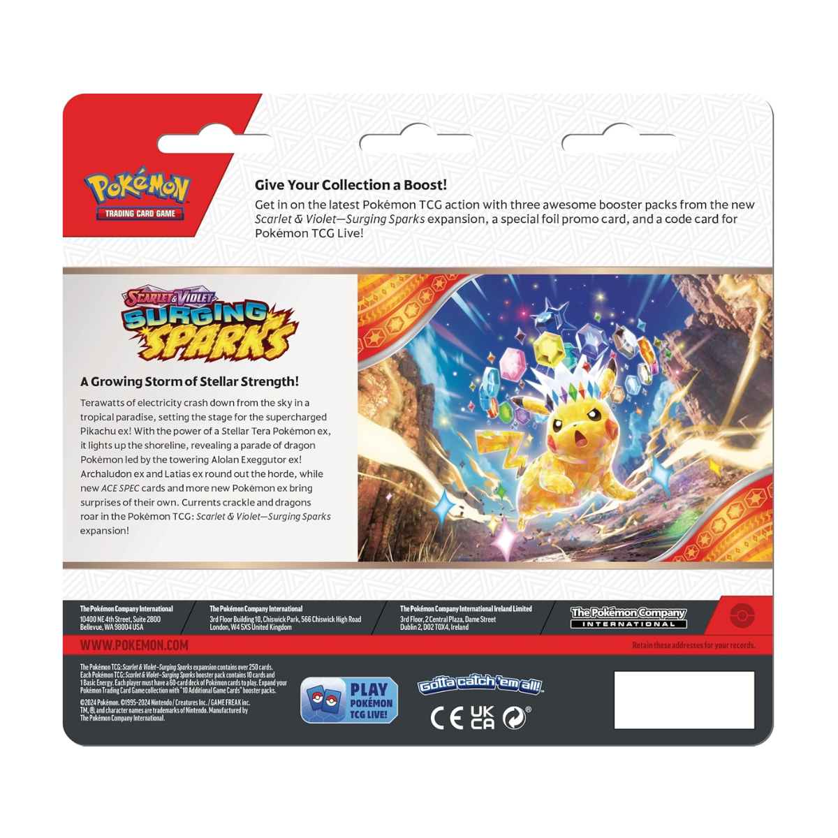 Surging Sparks: 3-Pack Blister