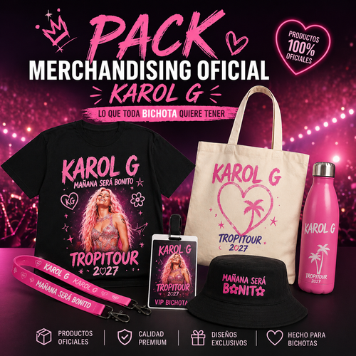 Pack merchandaising oficial